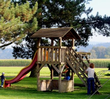 Playsets Landscaping Ideas